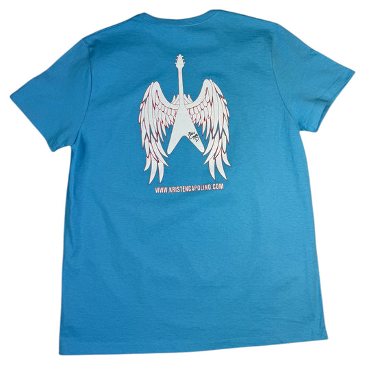 Flag T-Shirt | Sky Blue